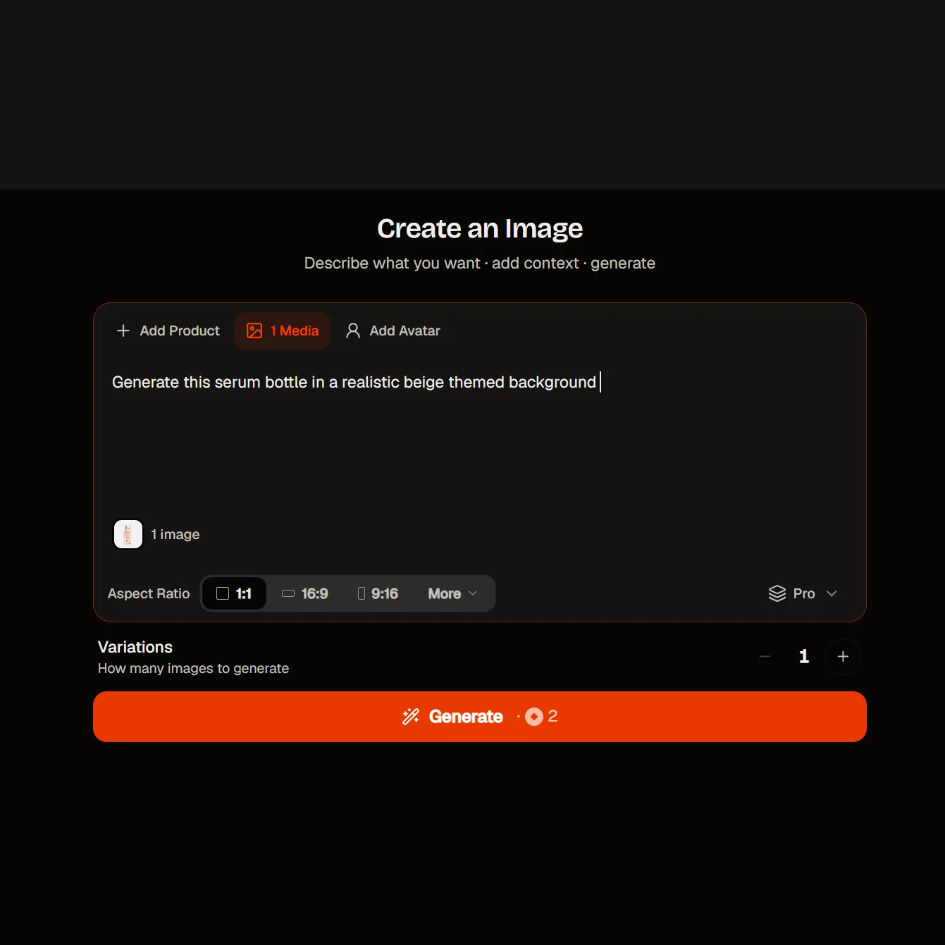 PROMPT/ADD IMAGE