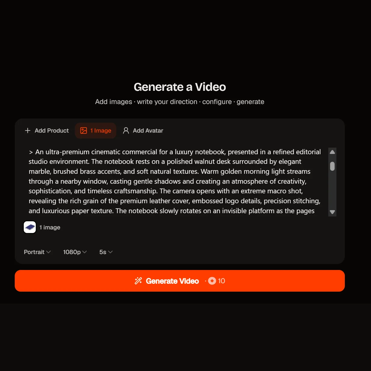 PROMPT/ADD IMAGE