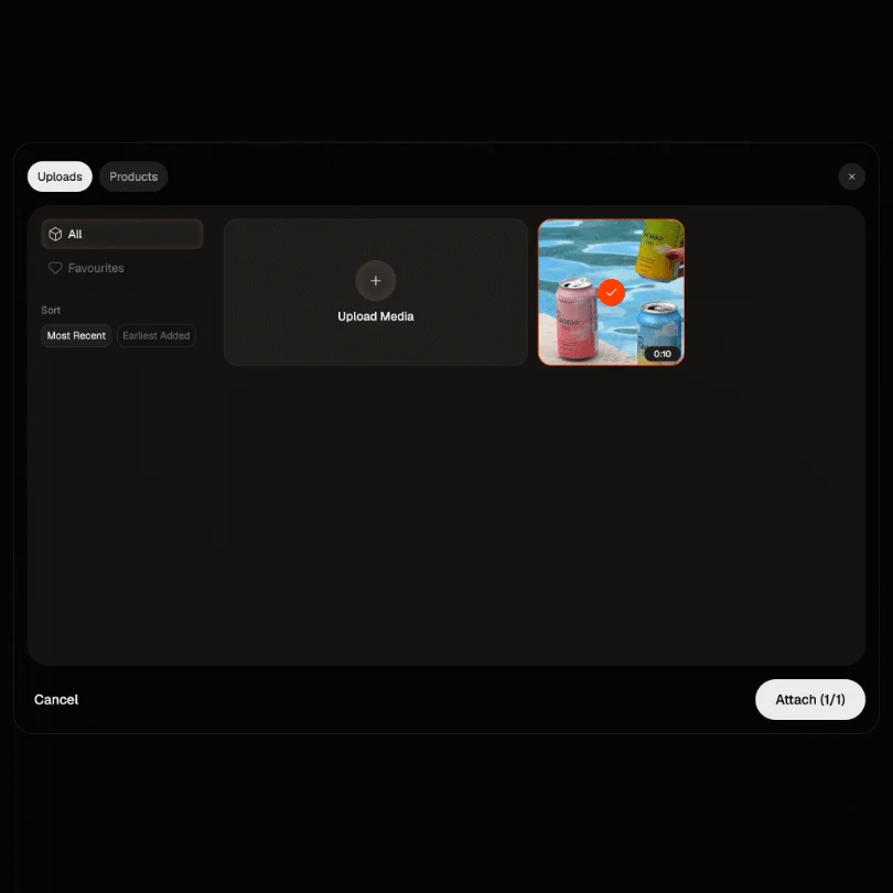 Add your reference and product